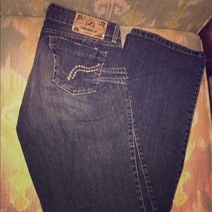 Gently used Black/grey jeans